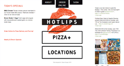 Desktop Screenshot of hotlipspizza.com